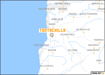 map of Tortachilla