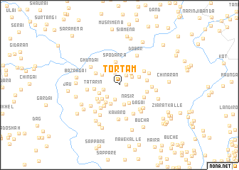 map of Tortam