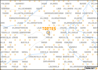 map of Tortes