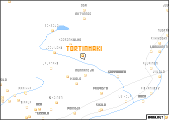 map of Tortinmäki