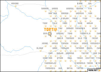 map of Tor Tiv