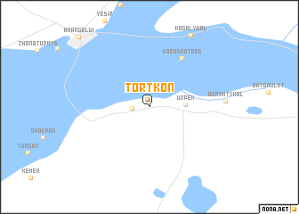 map of Tortkon