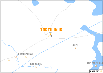 map of Tortkuduk