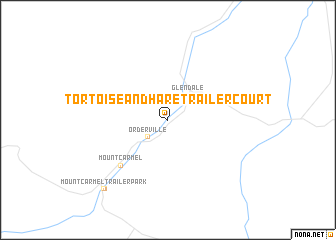 map of Tortoise and Hare Trailer Court