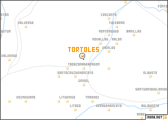 map of Tórtoles