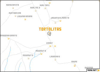 map of Tortolitas