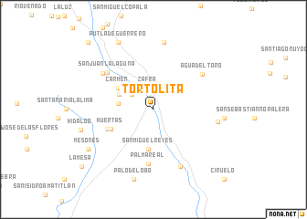 map of Tortolita