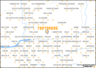 map of Tortoreos