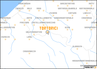 map of Tortorici