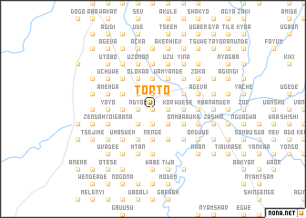 map of Torto