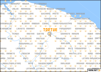 map of Tortue
