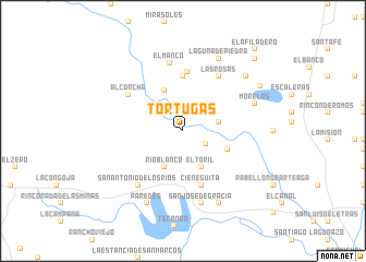 map of Tortugas