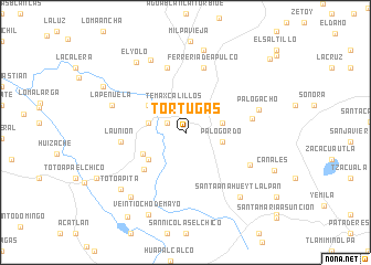 map of Tortugas