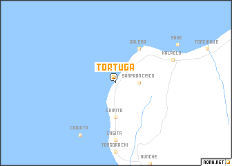 map of Tortuga
