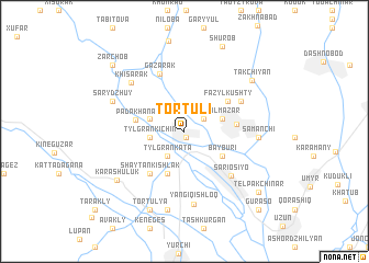 map of Tortuli