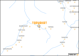 map of Toruakat