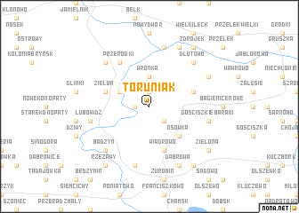 map of Toruniak