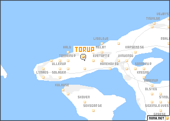 map of Torup