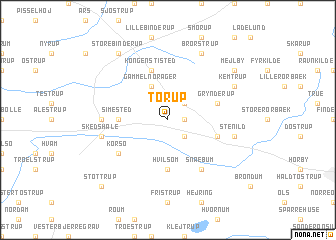 map of Torup