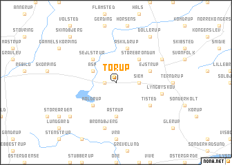 map of Torup