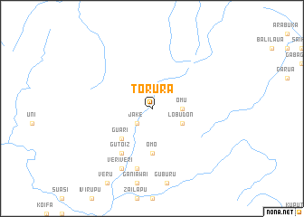 map of Torura