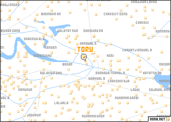 map of Toru