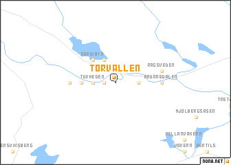 map of Torvallen