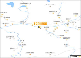 map of Tõrvase