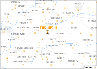 map of Torvashi