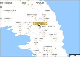 map of Torverud