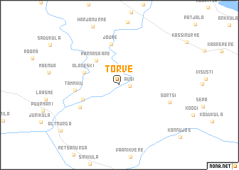 map of Tõrve