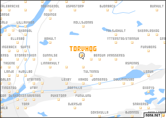 map of Torvhög