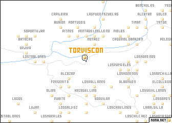 map of Torviscón