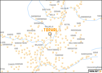 map of Torwāl