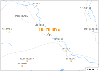 map of Toryanoye