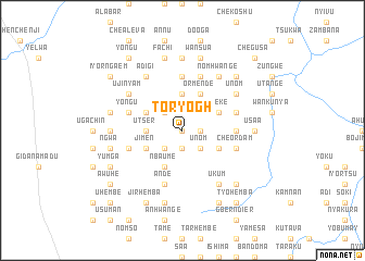 map of Toryogh