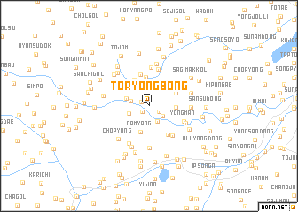 map of Toryongbong