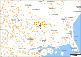 map of Toryŏul