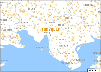 map of Toryul-li