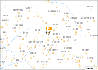 map of Tor