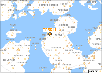 map of Tosal-li