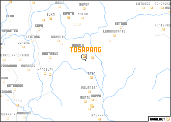 map of Tosapang