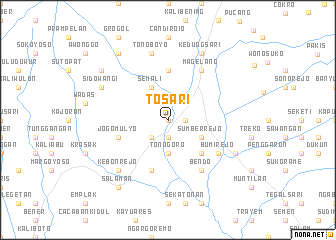 map of Tosari