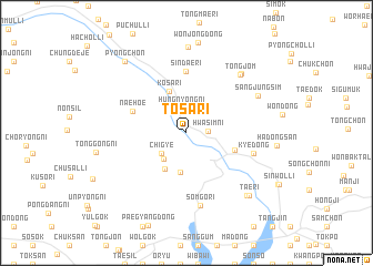 map of Tosa-ri