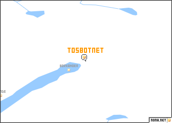 map of Tosbotnet