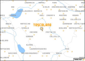 map of Toscolano