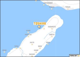 map of Toshima