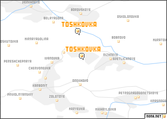 map of Toshkovka