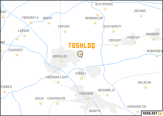 map of Toshloq