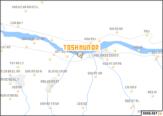 map of Toshmunor